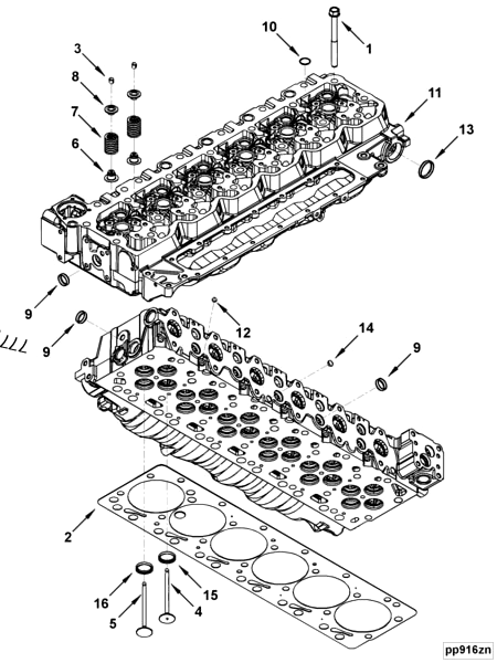 3957386 Cylinder head - Cummins spare part | 777parts.com 