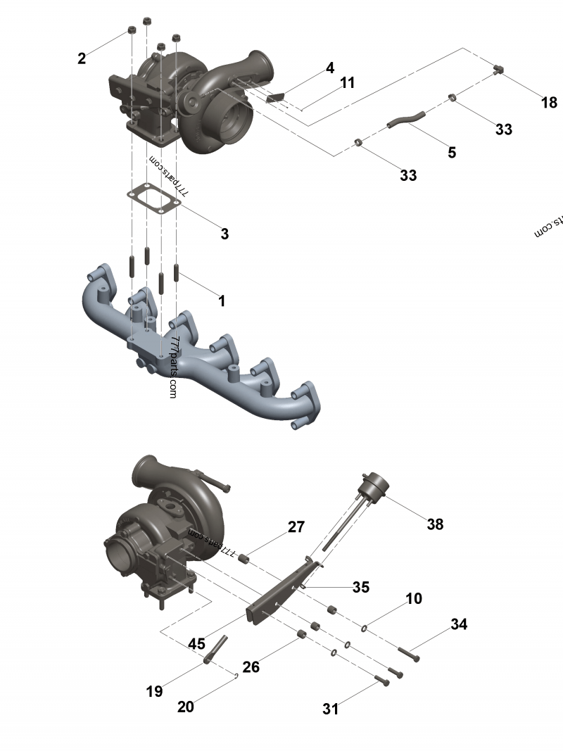 4041846 Actuator bracket - Cummins spare part