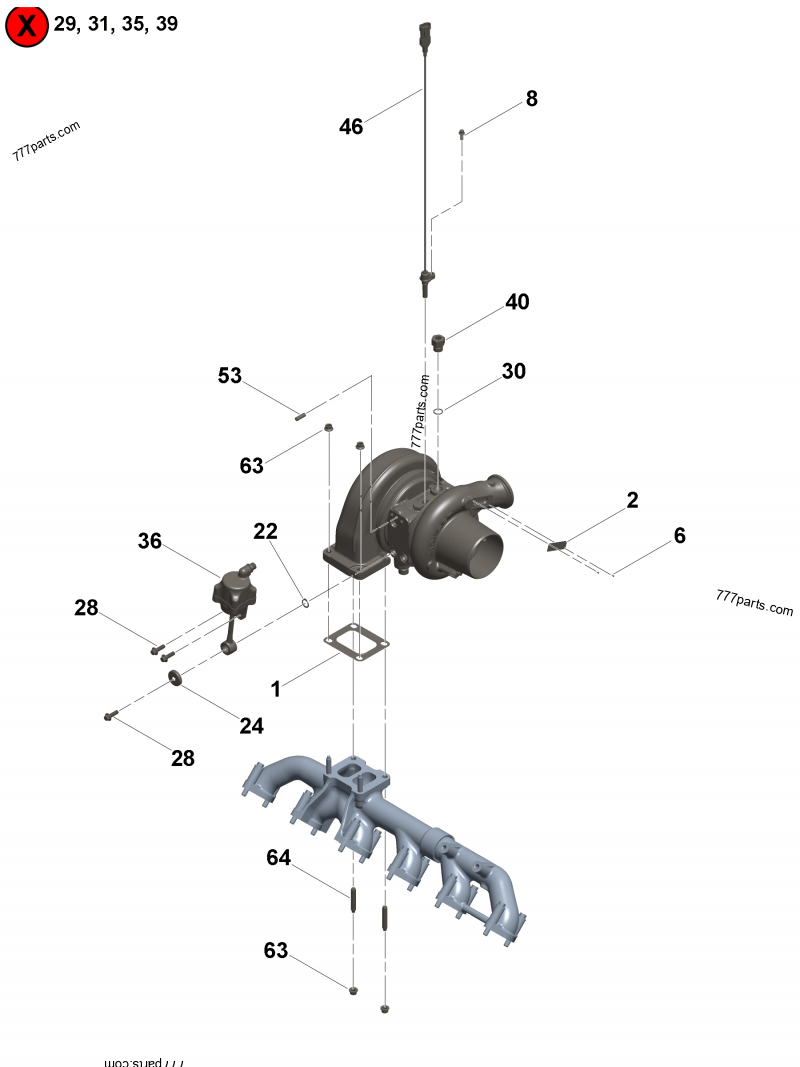 イン・テューン p706p5g 4032068 Variable geometry turbocharger speed sensor kit