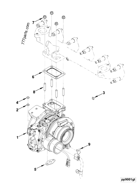 hirei056923取置き分 4034168 Kit,tur actuator hx55 - Cummins spare part