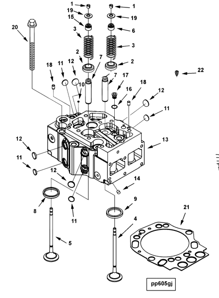 4097624 Exhaust valve - Cummins spare part | 777parts.com 