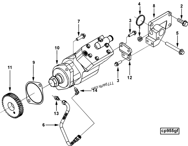 5633493 Air Compressor Kit Cummins Spare Part