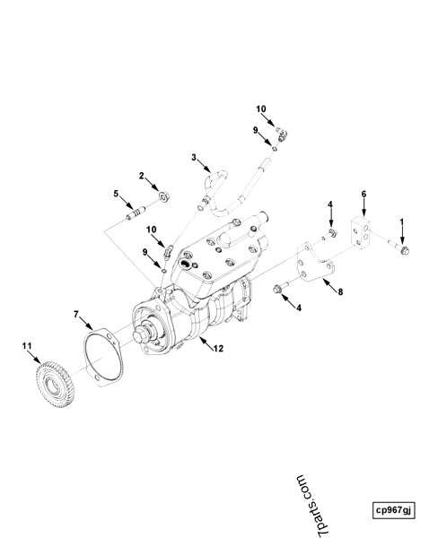 4089527 Hexagon head cap screw - Cummins spare part 4089527 Hexagon head cap screw - Cummins spare part