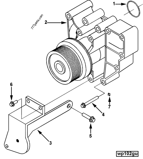 4920464 Water pump - Cummins spare part | 777parts.com