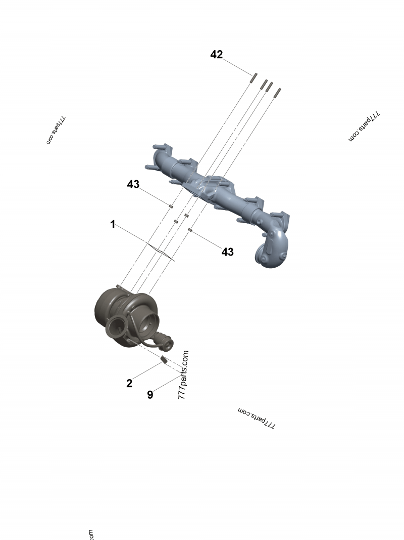 3780247 Turbocharger actuator - Cummins spare part | 777parts.com