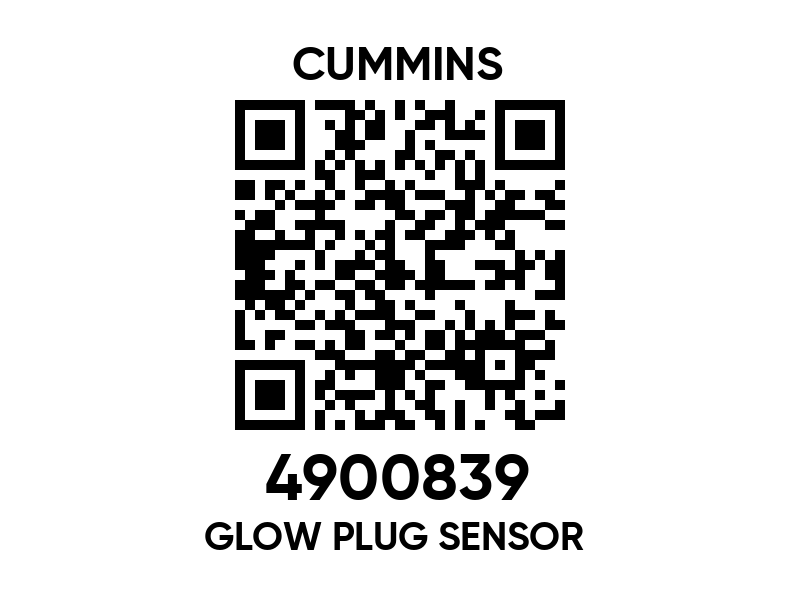 4900839 Glow plug sensor Cummins spare part