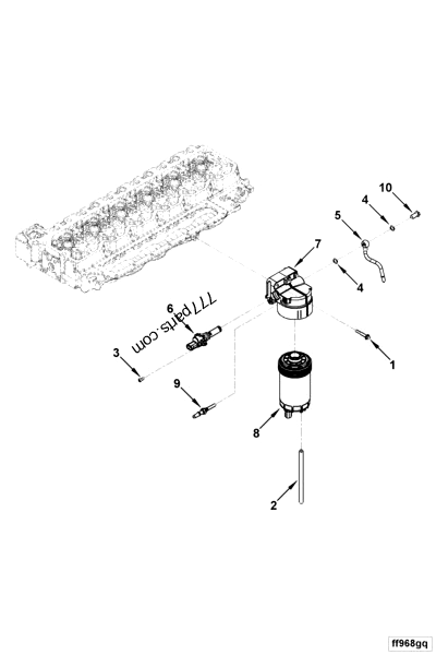 4933656 Fuel heater - Cummins spare part | 777parts.com 