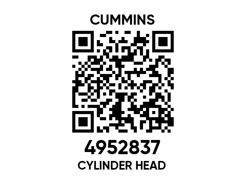 4952837 Cylinder head - Cummins spare part | 777parts.com