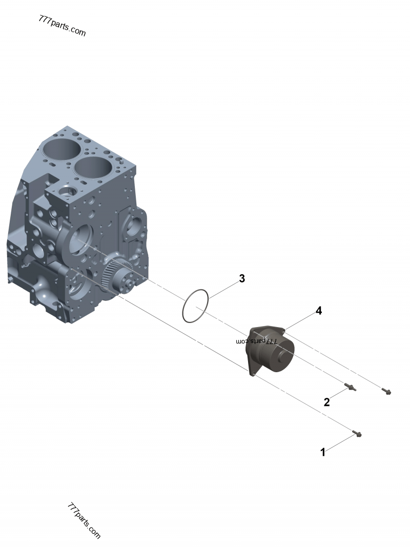 5291444 Water pump - Cummins spare part | 777parts.com