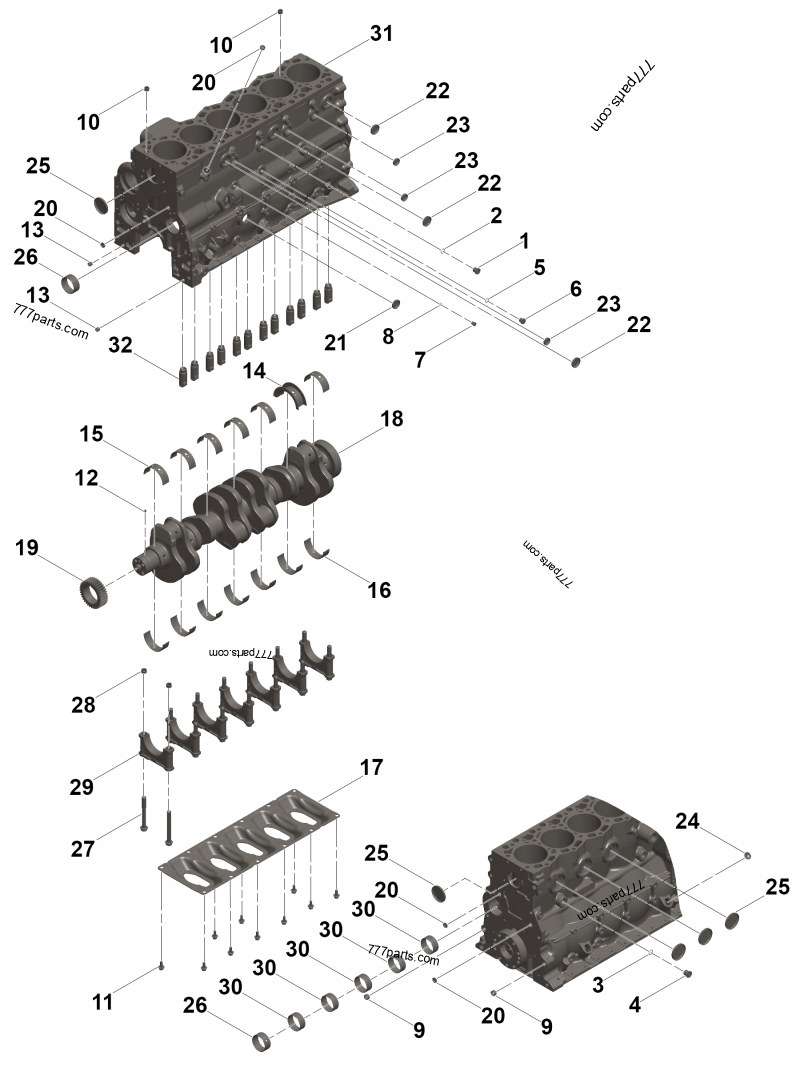 5473091 Crankshaft kit - Cummins spare part | 777parts.com