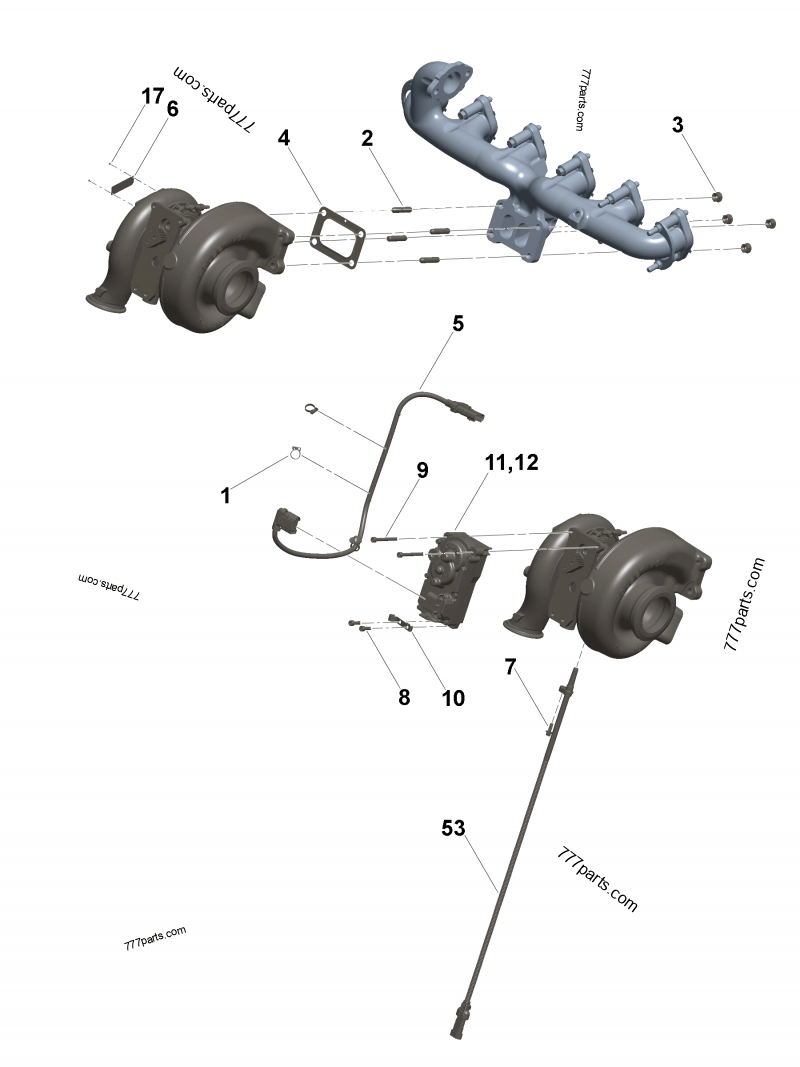 5567846 Speed sensor kit - Cummins spare part | 777parts.com