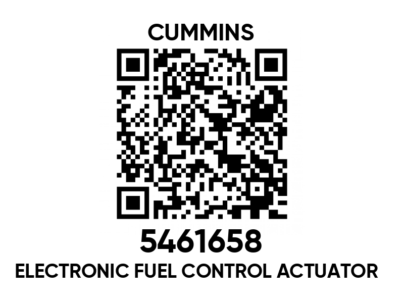 5461658 Electronic fuel control actuator - Cummins spare