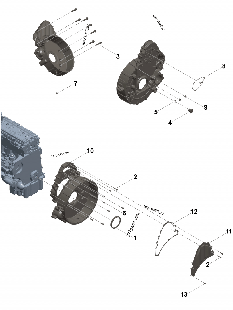 5472970 Genuine Cummins Cylinder Liner Kit For Isx Qsx
