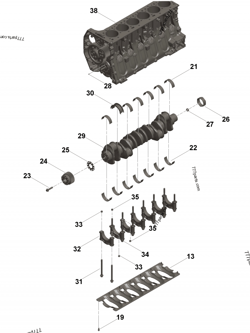 カリメル 5486581 Cylinder liner - Cummins spare part | 777parts.com