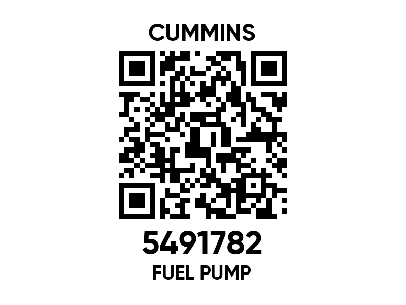 5491782 Fuel pump - Cummins spare part | 777parts.com