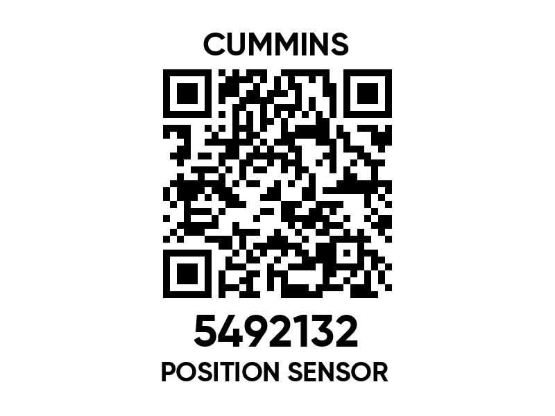 5492132 Position sensor - Cummins spare part | 777parts.com