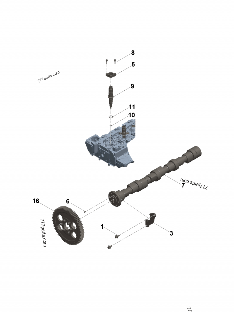 5566472 Connecting rod bearing - Cummins spare part