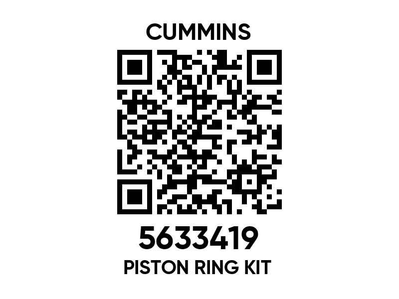 5633419 Piston ring kit - Cummins spare part | 777parts.com