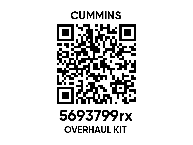 5693799 Overhaul kit - Cummins spare part | 777parts.com
