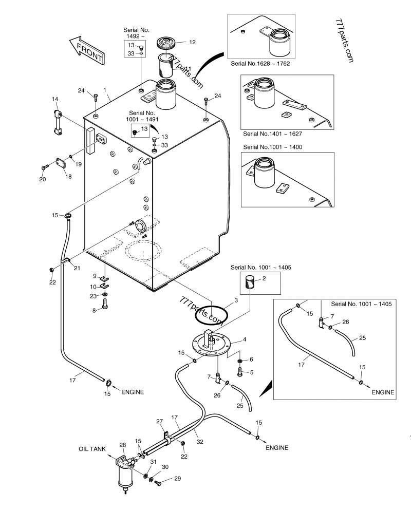 471-00082 SEPARATOR, WATER - 47100082 - Doosan spare part 