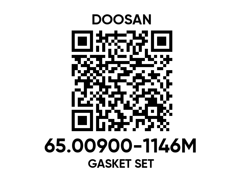 65.00900-1146M GASKET SET - 65009001146m - Doosan spare part