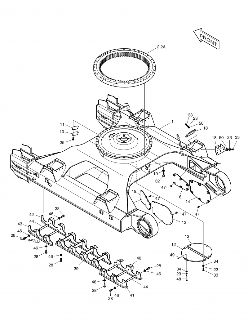 S0574966 BOLT M24X3.0X80 - Doosan spare part | 777parts.com