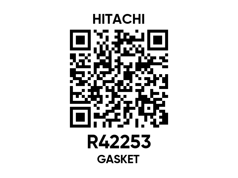 R42253 GASKET - Hitachi spare part | 777parts.com