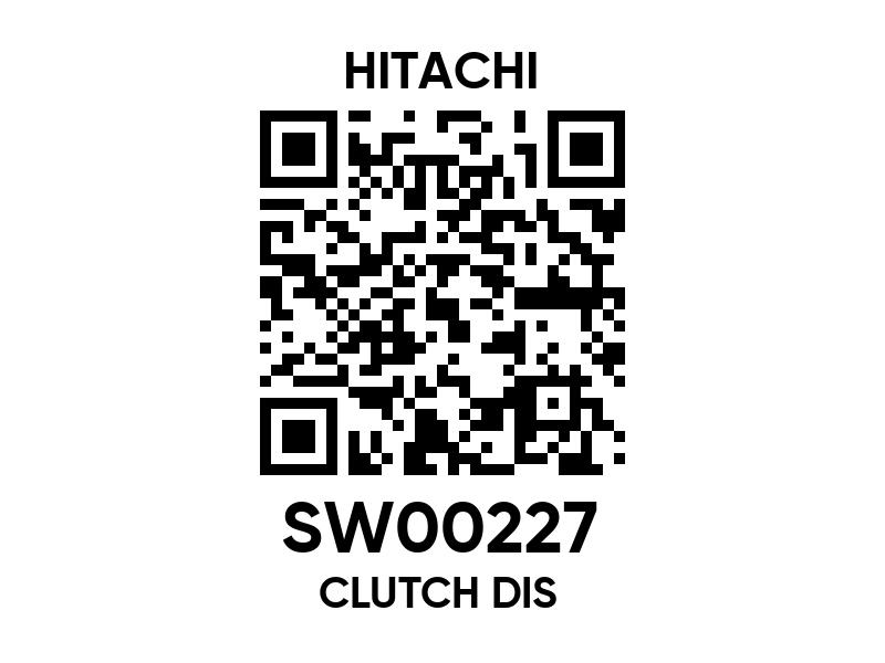 SW00227 CLUTCH DIS - Hitachi spare part | 777parts.com