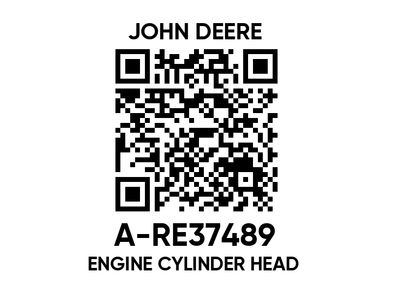 A-RE37489 Engine Cylinder Head - are37489 - John Deere spare part ...