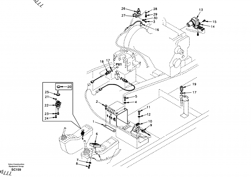 VOE 14529290 Motor - 14529290 - Volvo spare part | 777parts.com