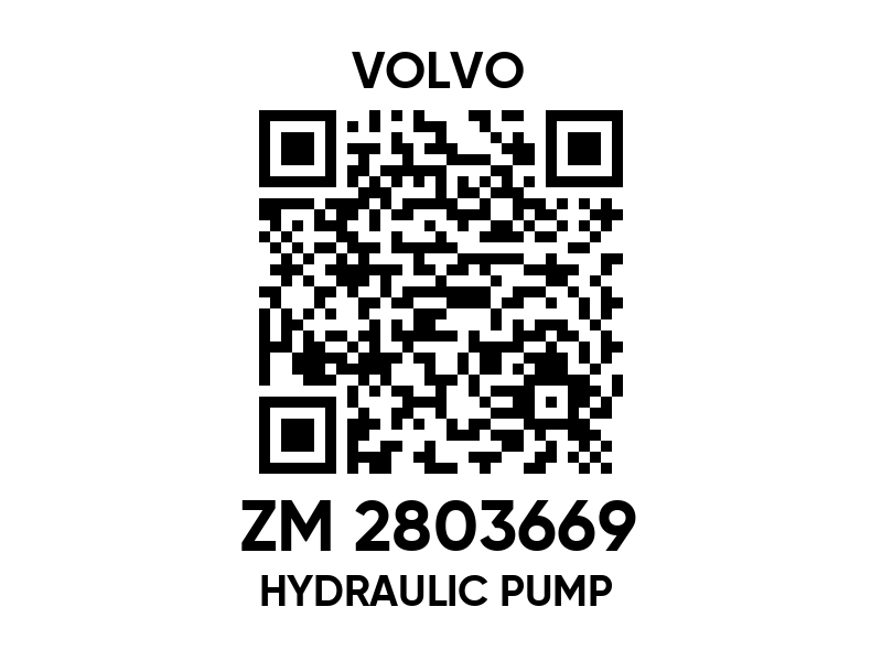 ZM 2814927 Hydraulic Pump - 2814927 - Volvo spare part | 777parts.com