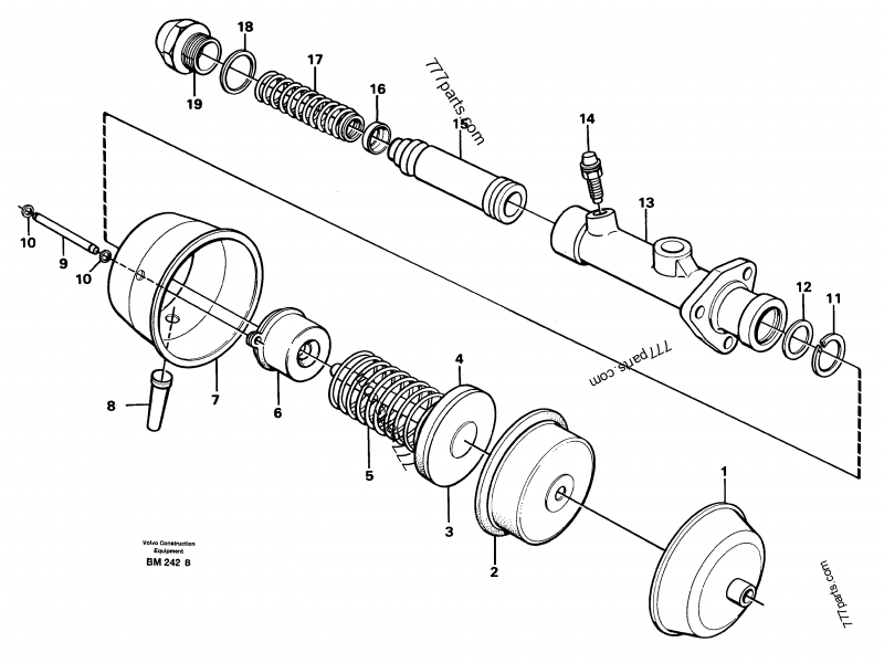 マッギル VOE 4881429 Master Cylinder - 4881429 - Volvo spare part