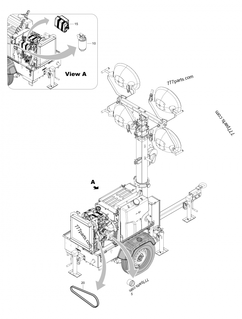 3002608870 Service pak 250 hours - Atlas Copco запчасть для спецтехники |  777parts.com