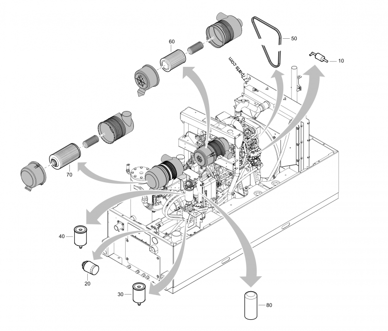 Atlas Copco Xas 185 Compressor Parts Manual Buy Online | www.pinnaxis.com