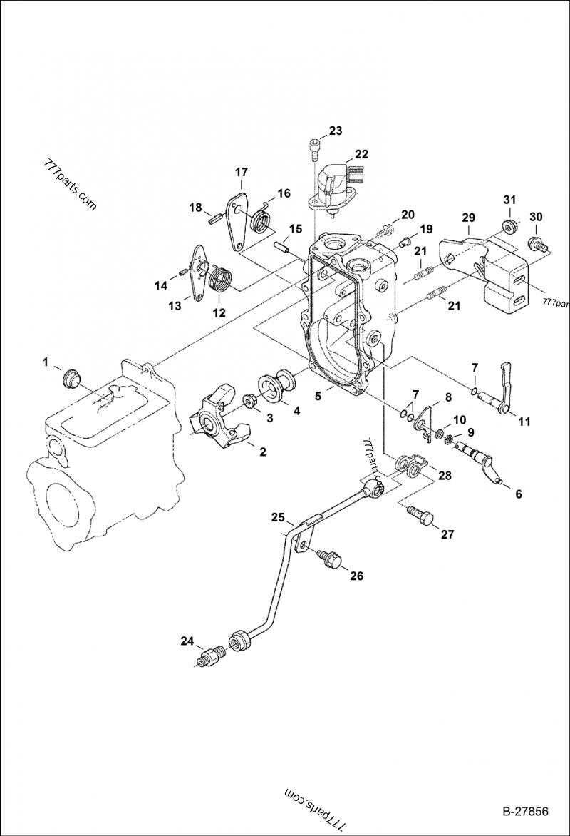 6680757 COVER - Bobcat spare part | 777parts.com