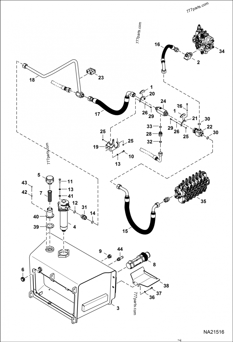 7444777 ELEMENT FILTER - Bobcat spare part | 777parts.com