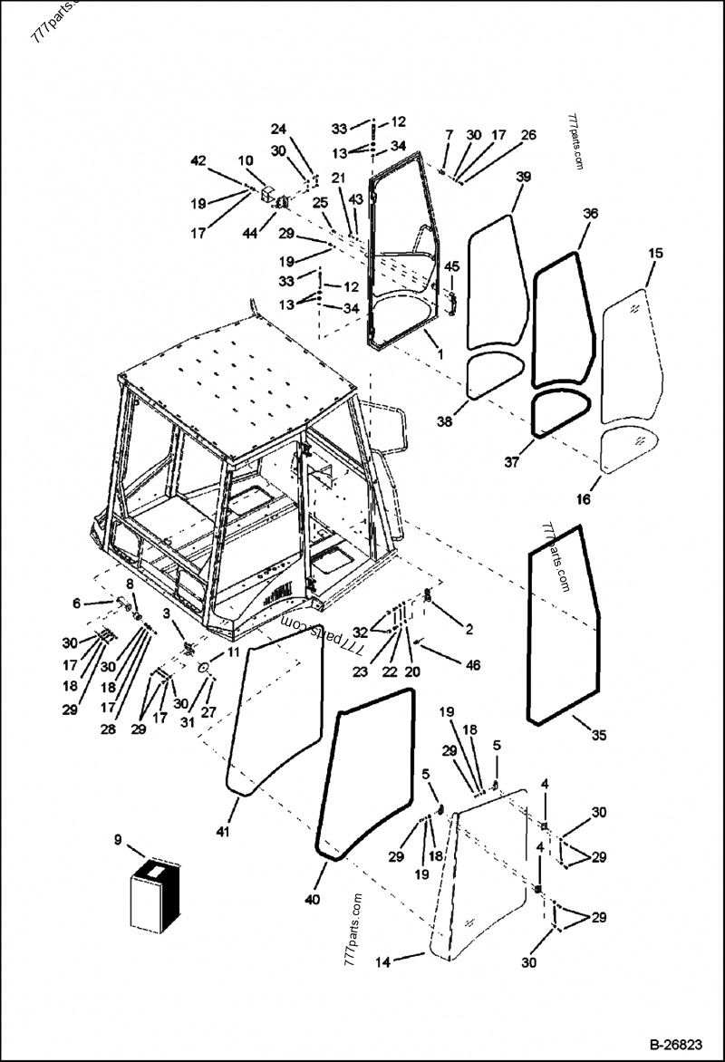 6962268 GREASE FITTING Bobcat spare part