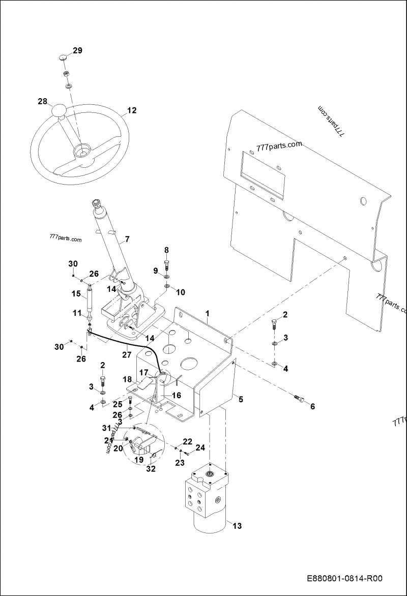 7290226 BUSHING SPACER - Bobcat spare part | 777parts.com