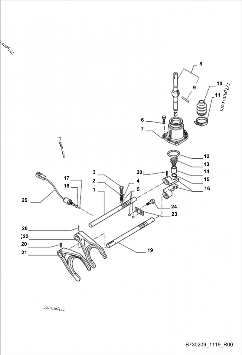 7402746 SWITCH - Bobcat spare part | 777parts.com