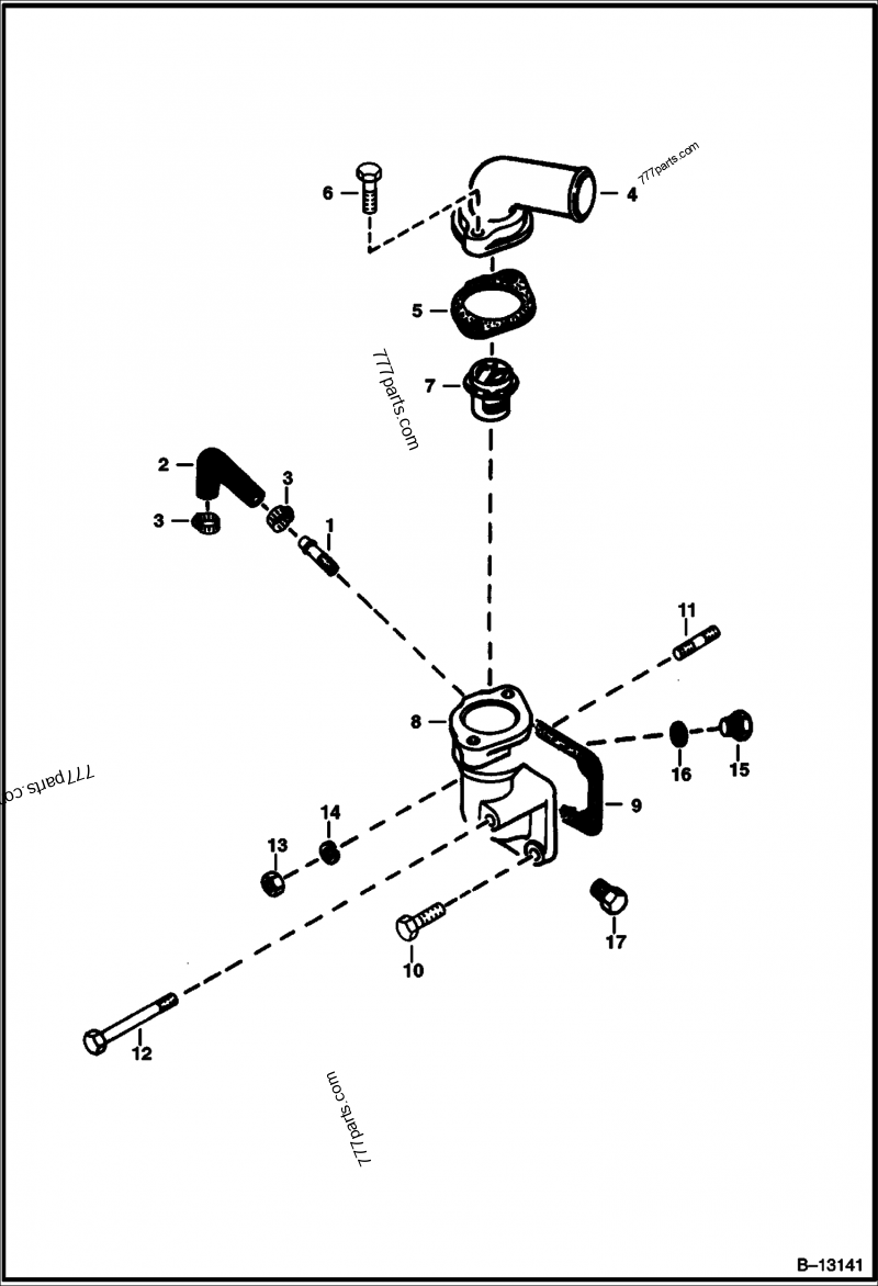 みゅうページ 6655880 PIPE - Bobcat spare part | 777parts.com