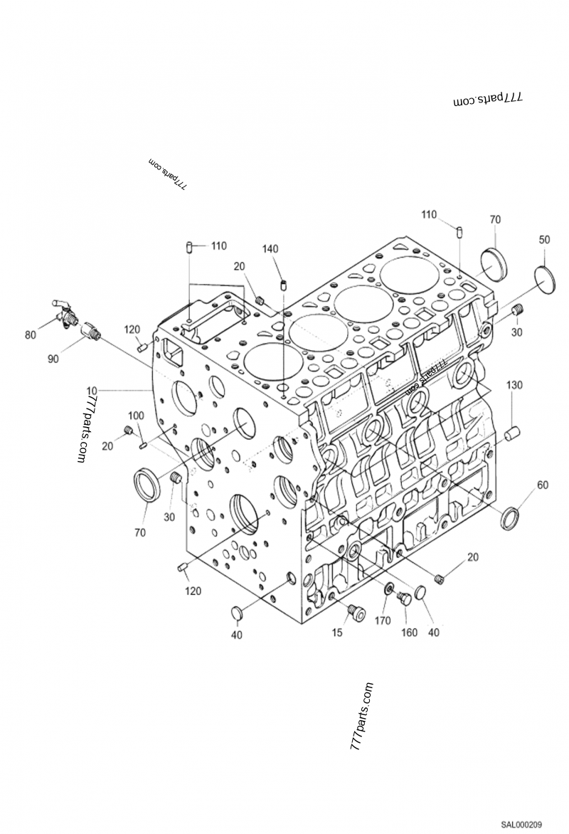 USインディー・ポップ・マップ 7181068 TANK FUEL - Bobcat spare part | 777parts.com