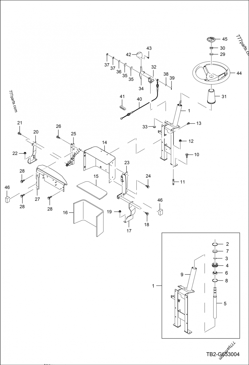 John deere 320 mower deck online parts