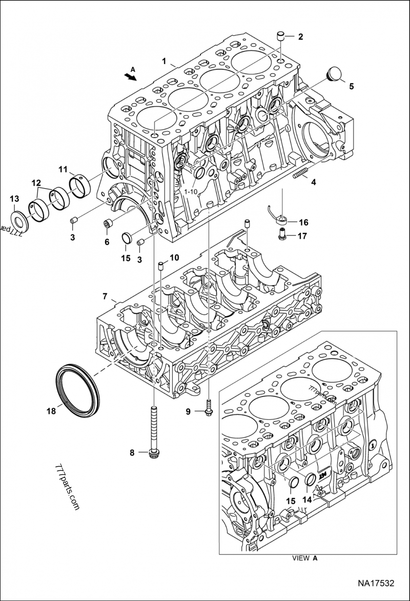 7386488 SEAL OIL - Bobcat spare part | 777parts.com