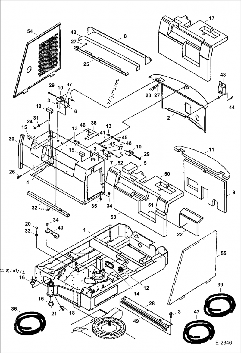 6662989 SPRING GAS - Bobcat spare part | 777parts.com