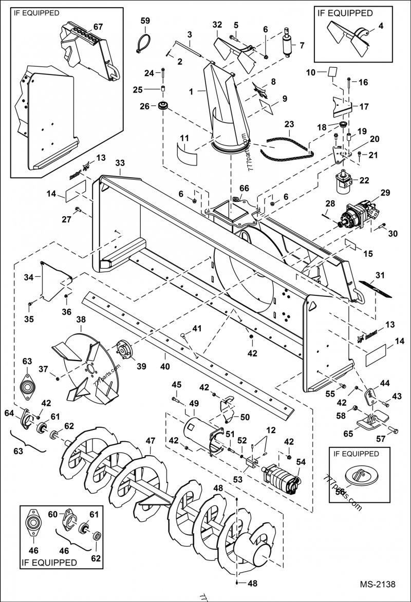 6907941 ROLLER, GUIDE - Bobcat spare part | 777parts.com