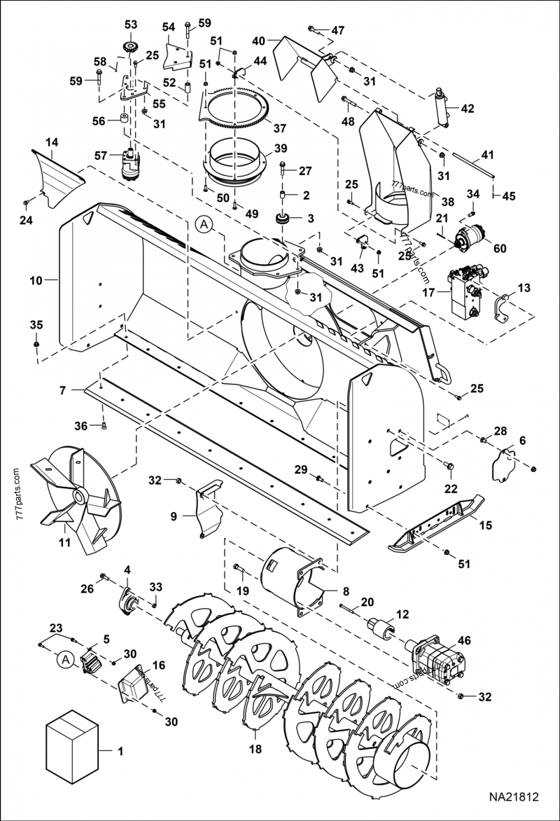 6907941 ROLLER, GUIDE - Bobcat spare part | 777parts.com