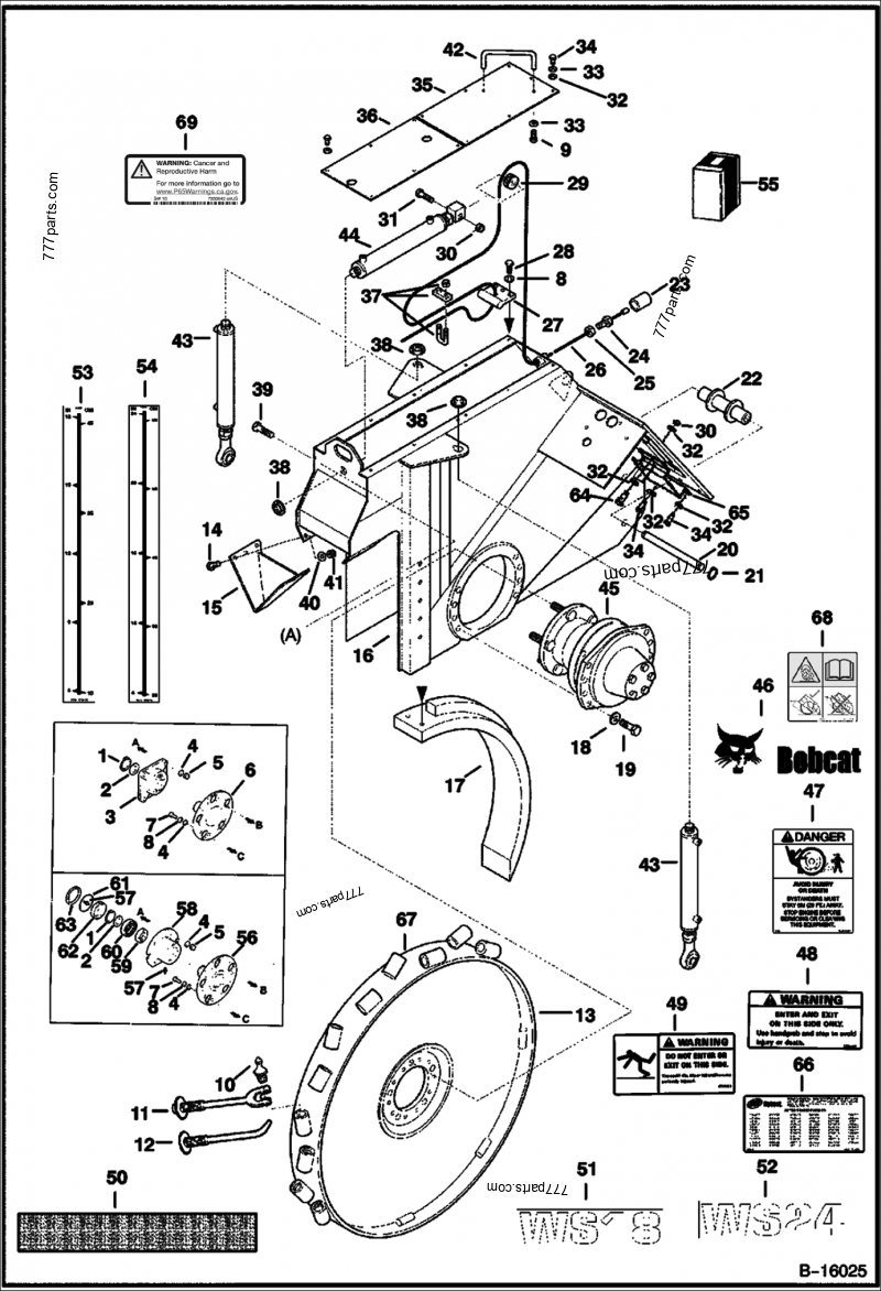 6678911 GREASE,ZERK - Bobcat spare part | 777parts.com