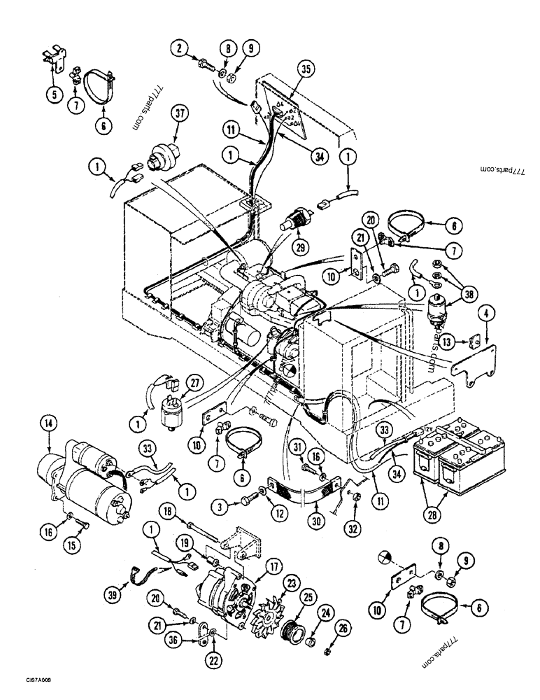 E2352214 HARNESS - Case spare part | 777parts.com