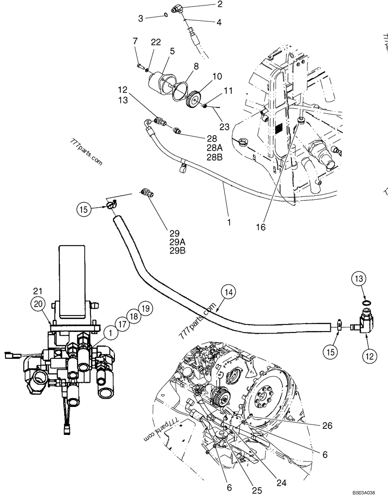 87402776 HYDRAULIC PUMP,14 CC - Case spare part | 777parts.com