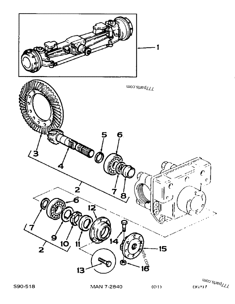 3475575M1 FLANGE - Case spare part | 777parts.com